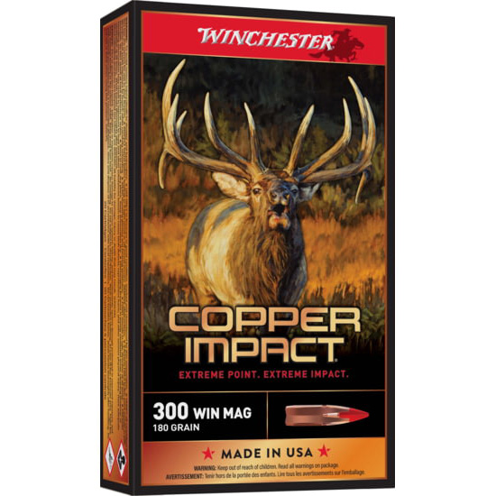 WIN COPPER IMPACT 300WIN 180GR LF 20/10 - Sale